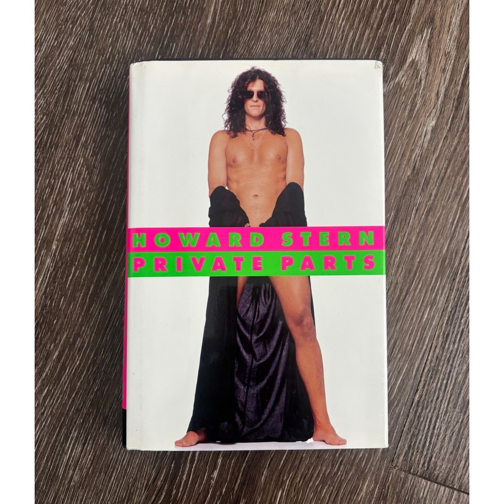 Howard Stern Private Parts Hardcover Book FirstEdition 1993 Autobiography Memoir